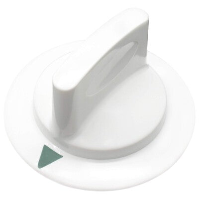 Hotpoint HTDX100GM8WW Timer Control Knob - White Genuine OEM