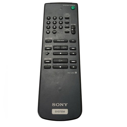 Sony Remote Control - RMU661