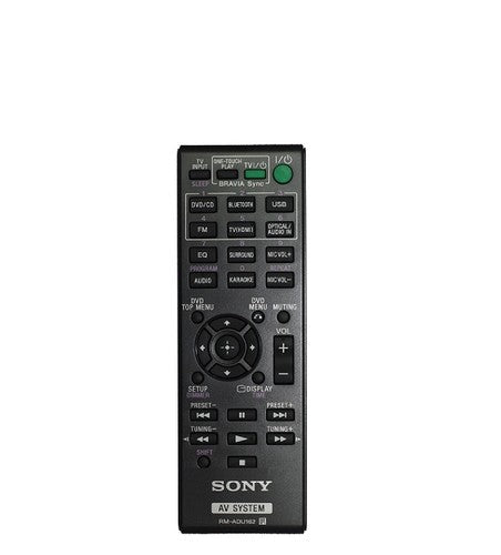 Sony Remote Control (Rm-Adu162) - 1-492-337-11