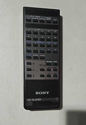 Sony Remote Control - RMD105