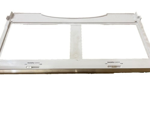 GE Refrigerator Crisper Drawer Shelf Cover (Glass Only) - WR32X10865