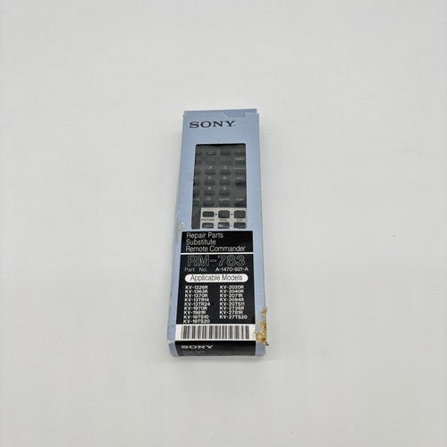 Sony Rm-783, Remote Control - A-1470-921-A