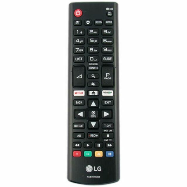 LG Remote Controller Assembly - AKB75095301