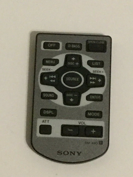 Sony Remote Control - RMX1S