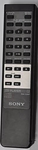 Sony Remote Comm. - RMD297