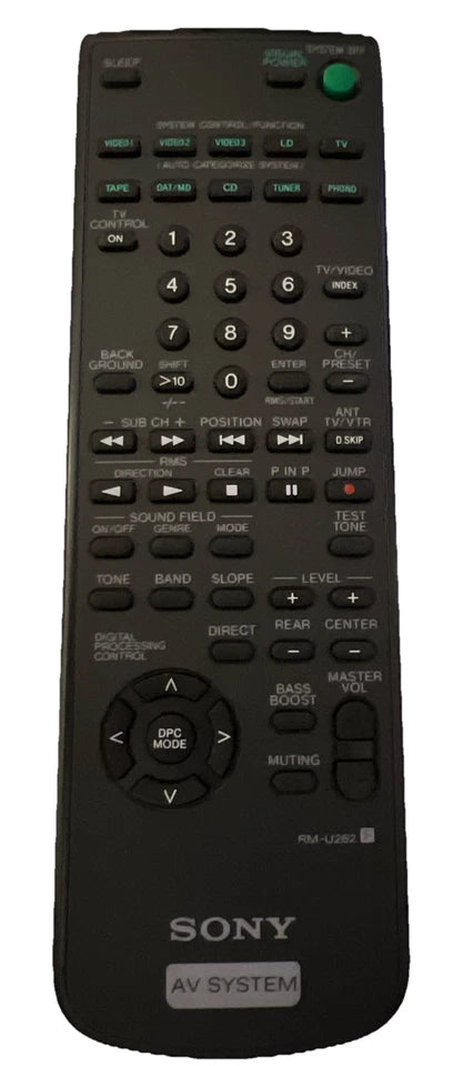 Sony Remote Control *Nla* - 1-473-657-11