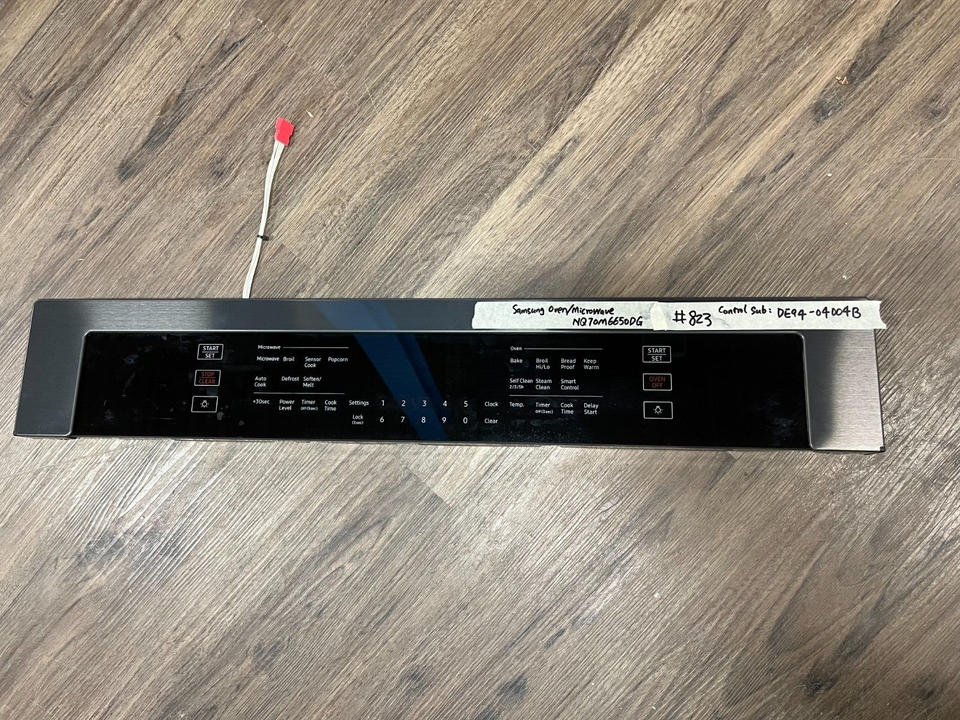 Samsung Part# DE94-04004B Control Panel Assembly - Genuine OEM