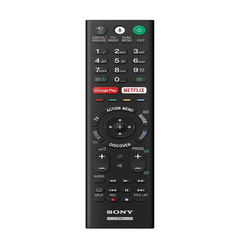 Sony Remote Control (Inf) - RM1270