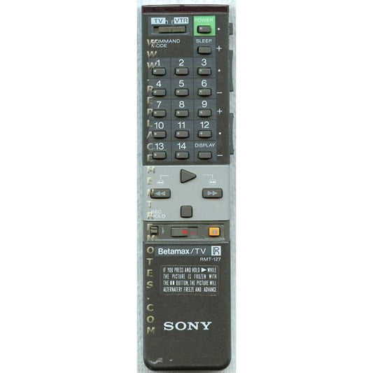 Sony Remote Control Assembly - RMT127B