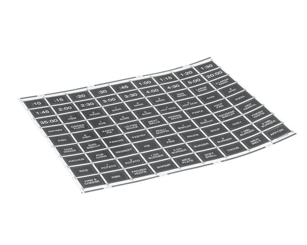 Amana Part# 12155702 Menu Labels - Genuine OEM