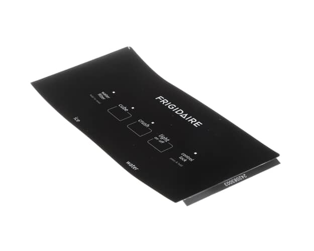 Frigidaire Water/ice Dispenser Touchpad Overlay DFHS2313MFA