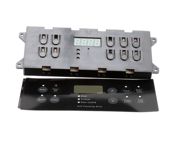 Frigidaire Part# 318185477 Clock/Timer/Touchpad - Black (OEM)