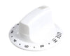 Frigidaire Part# 318271800 Surface Burner Control Knob (OEM) White