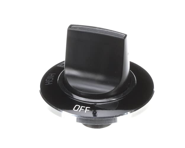 Frigidaire GB162EH Surface Burner Knob (Black) - Genuine OEM