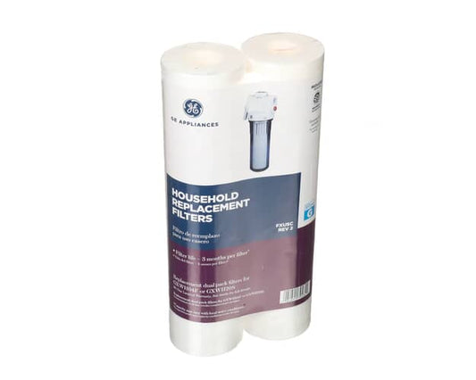 GE Water Filtration System Whole Home System Replacement Filter Set (2pack) GXWH08C