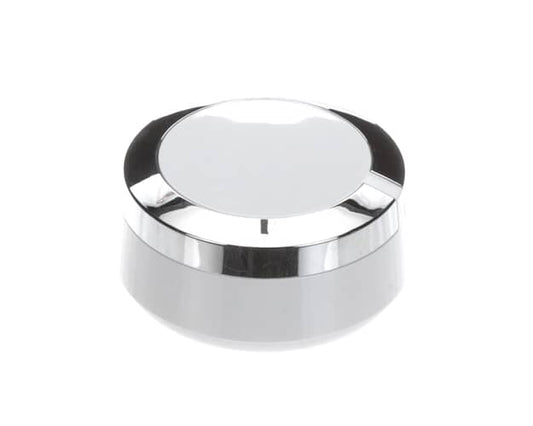 GE GTD45EASJ1WS Main Timer Knob (White, Chrome) Genuine OEM