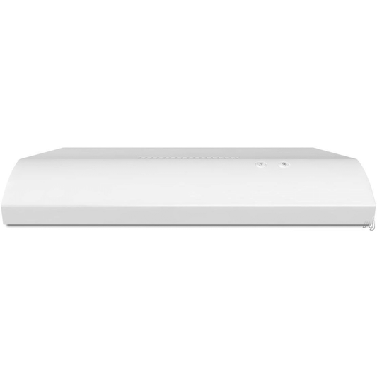 Whirlpool UXT4030ADW0 30 Inch 190 CFM Recirculating Range Hood in White