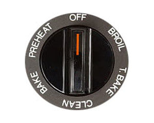 Tappan 73-3757-23-06 Oven Selector Knob (Black) - Genuine OEM