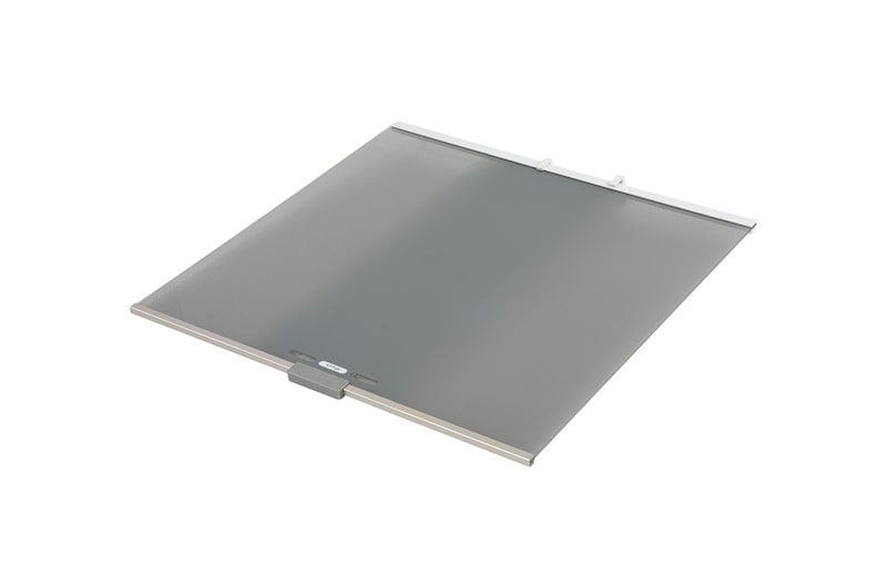 LG Refrigerator Glass Shelf (Bottom, Over Vegetable Box) - AHT74894123