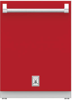 Hestan KDW24RD 24 Inch Fully Integrated Built-In Dishwasher with 13 Place Settings - Red