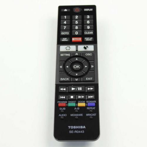 Toshiba Part# AH803019 Remote Control Hand Unit, Se-r0446 (OEM)