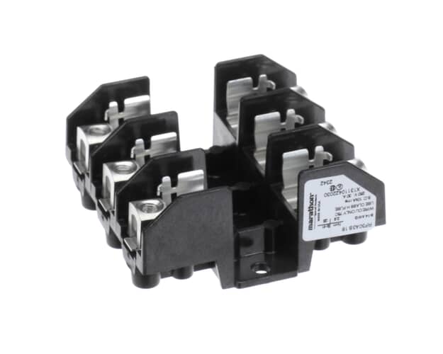 Trane Block, Fuse, 30A/250V, 3 Pole - BLK00083
