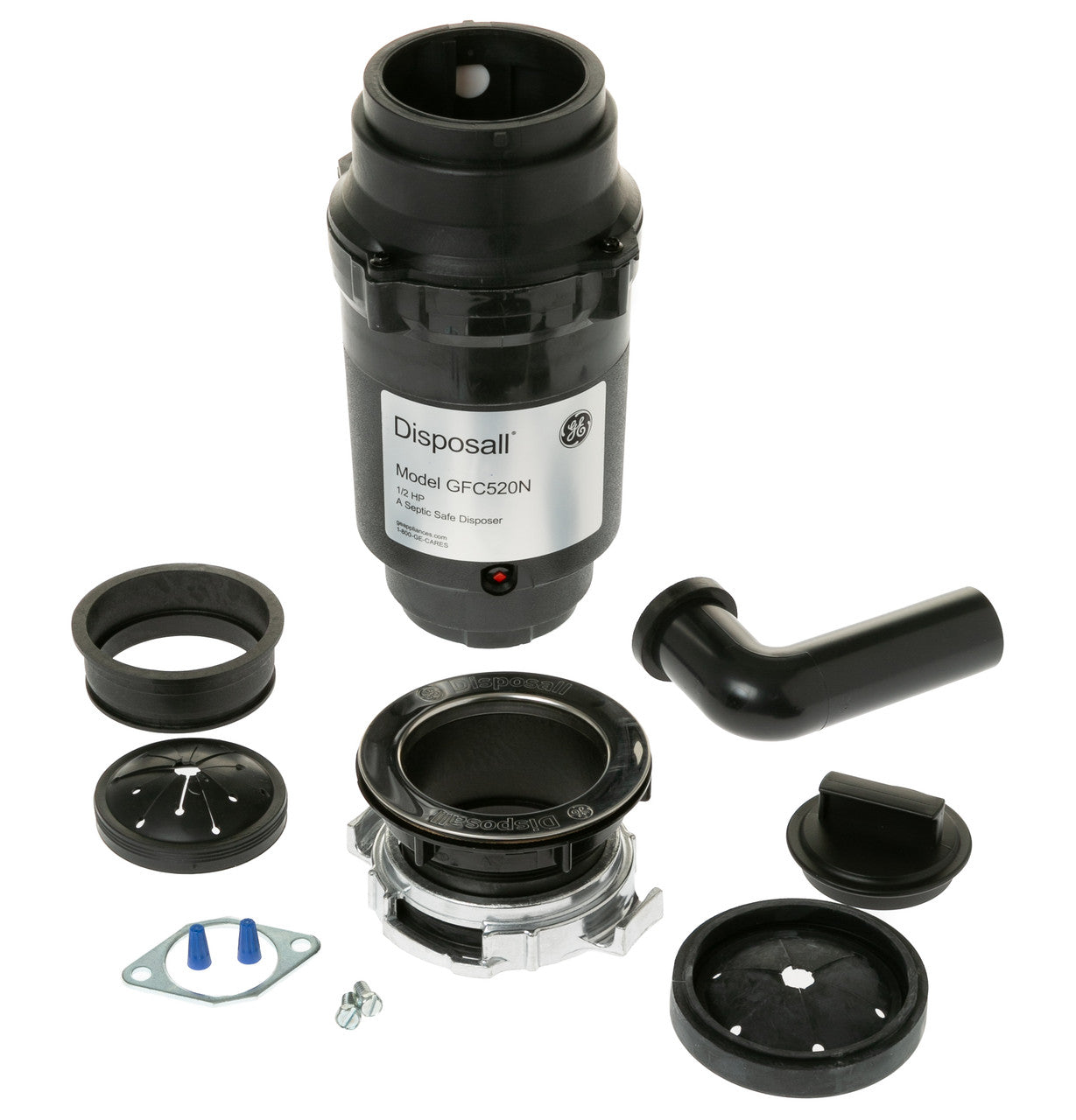 GE Continuous Feed Garbage Disposer (1/2 HP) GFC520N