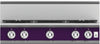 Hestan KRT365NGPP 36 Inch Gas Rangetop with 5 Sealed Burners- Purple