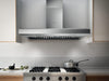 Elica EVV636SS 36 Inch Wall Mount Chimney Hood with HUSH System, Heat Guard, Professional Performance