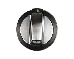 Whirlpool Oven and Cooktop Burner Control Knob - Chrome/Black WPW10284885