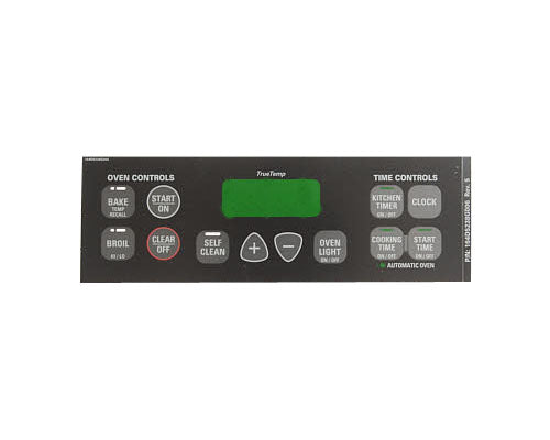 GE JBP35WXH1WW Touchpad Control Panel - Black Genuine OEM