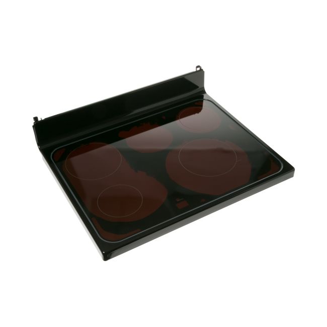 GE Cooking Product Main Rangetop Glass Assembly - Black WB62X20907