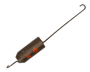 GE Part# WD02X10023 Door Spring (OEM) 18, Orange