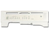 GE Part# WD34X10780 Escutcheon and Insert Assembly (OEM)