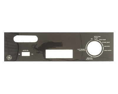 Ge Insert - Control Pnl Bk - WD34X11181