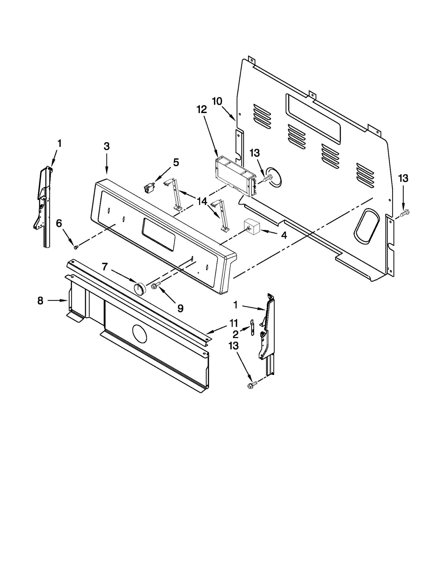 Whirlpool Range Surface Element Infinite Switch WPW10434452
