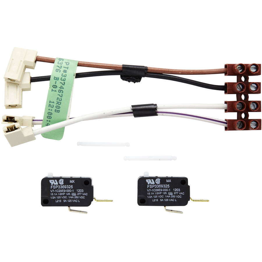Whirlpool DU948PWPB2 Door Switch Kit - Genuine OEM