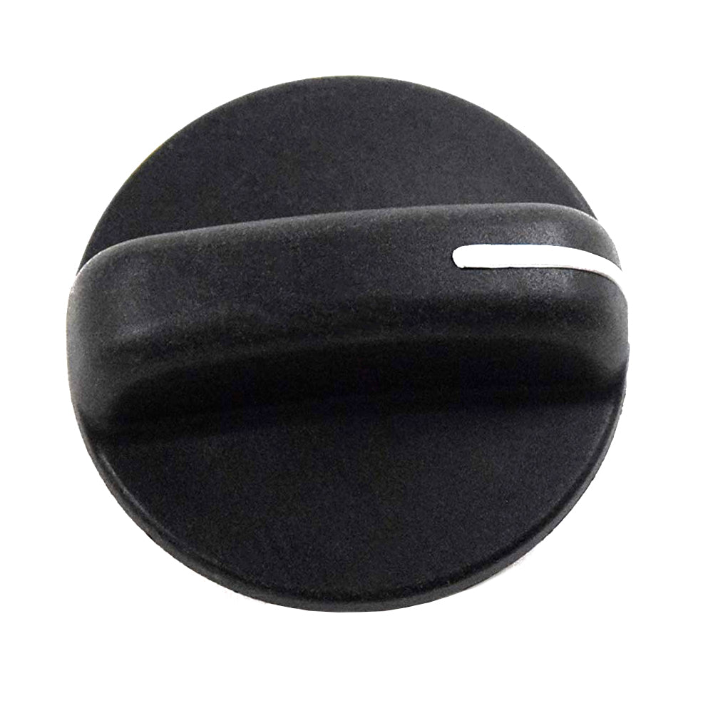 Whirlpool RF310PXDQ0 Range Thermostat Burner Knob (Black) - Genuine OEM