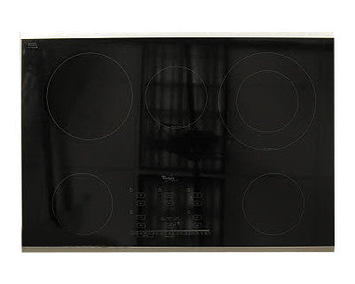 Whirlpool Cooktop Replacement Main Glass Cooktop (stainless trim) G9CE3065XB00