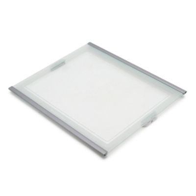 Whirlpool Refrigerator Freezer Glass Shelf (approx 13 x 11) WRS973CIDM00