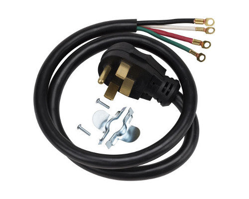 Whirlpool Range - Oven/Stove w/Refrigerator Power Cord (4 Wire, 4 Ft, 40 Amp) YGR556LRKS1