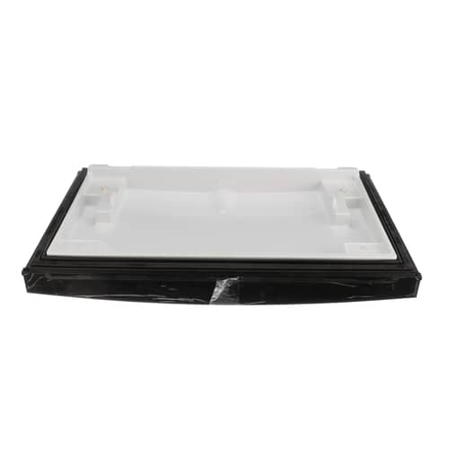 Whirlpool Part# W11104482 Door Assembly (OEM) Black Stainless