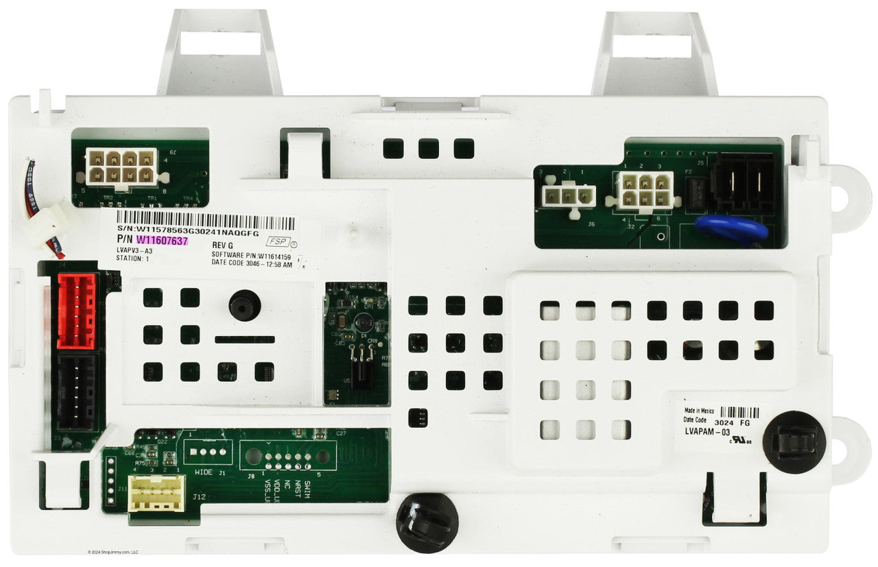 Whirlpool Washing Machine Electronic Control – W11607637