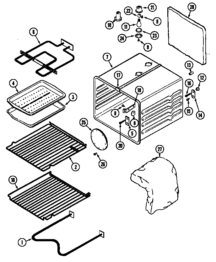 Whirlpool Broil Element WPY04100514