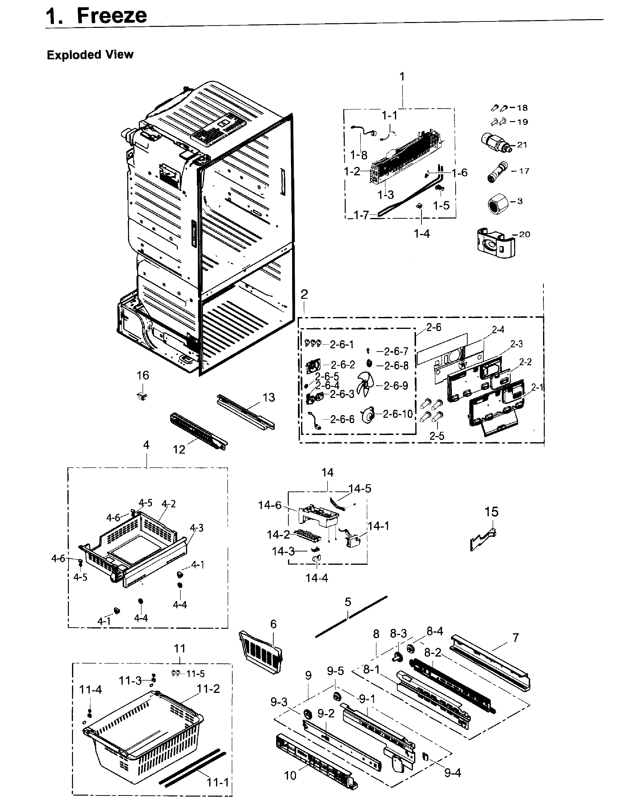 Samsung RF263BEAESR/AA-03 Ice Maker Kit - Genuine OEM