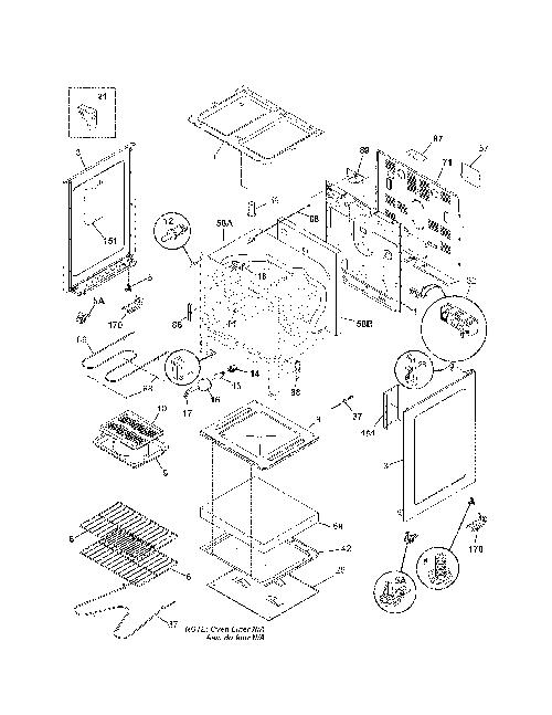 Kenmore 790.90924402 Electric Range - Oven/Stove Parts ...