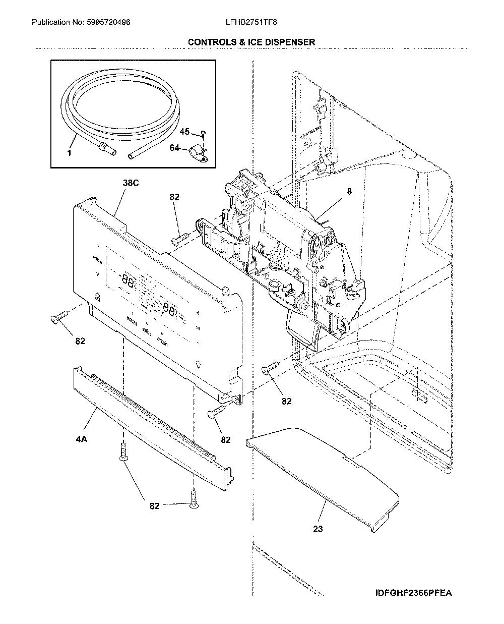 Frigidaire LFHB2751TF8 Replacement Parts (OEM)