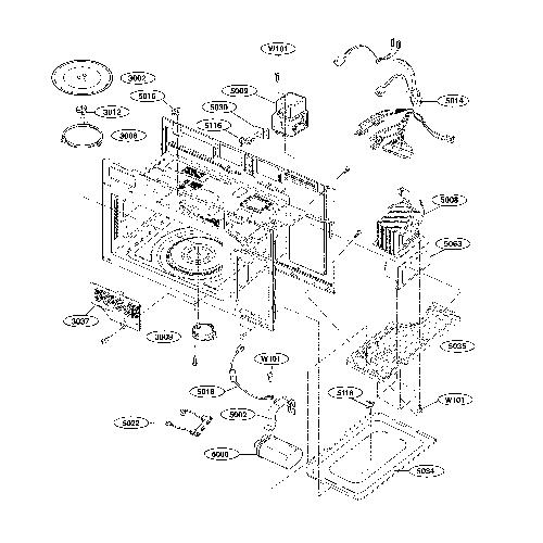 LG LMV1762ST Microwave Parts – GenuineReplacementParts.com