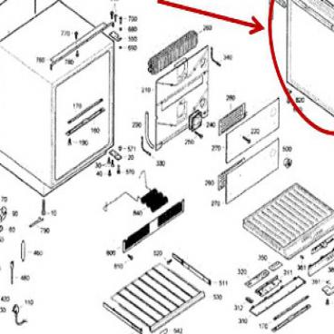 Dacor Part# 101867 Door Glass (OEM)