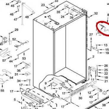 Whirlpool Part# 2324874 Extension (OEM)